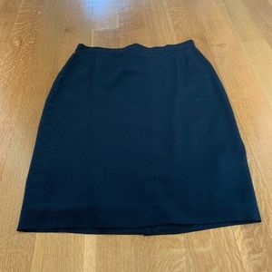 VINTAGE Marina Rinaldi Navy Blue Skirt Sz 12